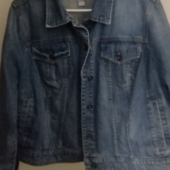 JC Penney Vintage Jean Jacket XL - Picture 3 of 3